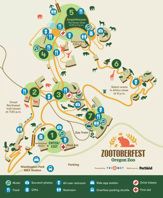 map of zootoberfest